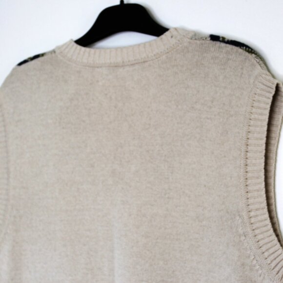 BNWT SS25 PALMES ARGYLE KNITTED VEST S & M & XL - Picture 5 of 13